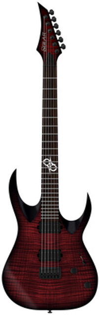 AB2.6Red Burst Thomann LTD Red Satin Flame Burst