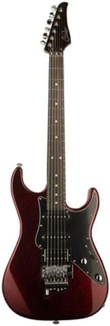 Pete Thorn Custom HSS Red Sp Red Sparkle Metallic