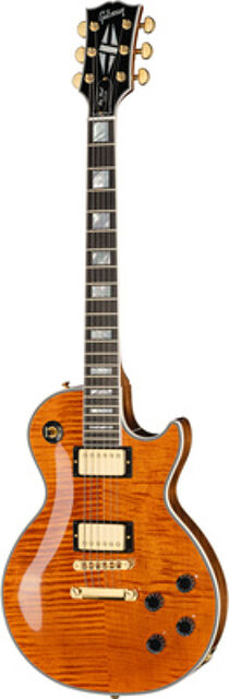 Les Paul Custom HPT Tr. Amber Translucent Amber