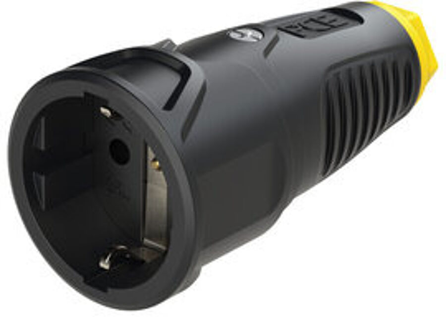 2520-se Taurus2 Socket Black with yellow marking ring