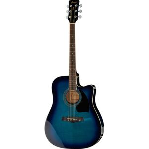 Ibanez PF15ECE-TBS Transparent Blue Sunburst