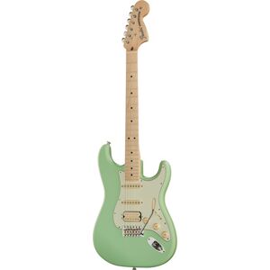 Fender AM Perf Strat HSS MN SFG Satin Surf Green - Publicité