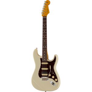 Fender AM Pro II Strat HSS OWT Olympic White - Publicité