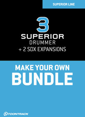 Toontrack Superior Drummer 3 Bundle