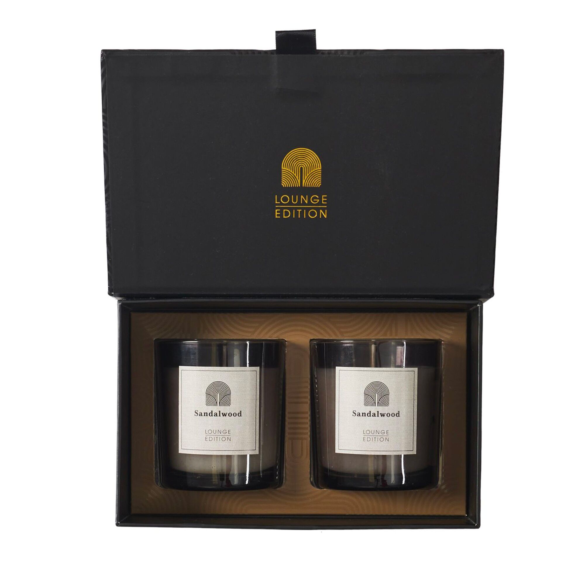 Coffret de 2 bougies parfumées - Blancheporte Noir Lot de 2