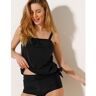 Blancheporte Haut De Tankini Coques Moulées - Uni - Femme Noir 40