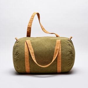 Blancheporte Sac Bowling En Velours Côtelé Savana - Femme Kaki TU