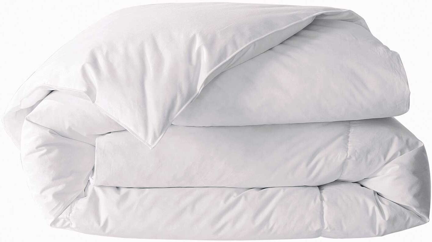 Couette naturelle duvet premier prix 450g/m2 - Blancheporte Blanc Couette 1-2 pers : 200x200cm