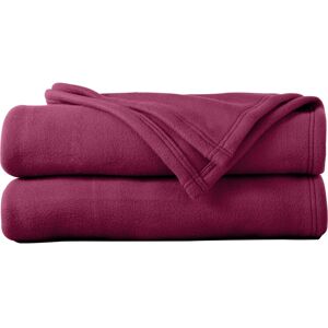 Ourson Couverture polaire Thermotec® qualité prestige - Ourson Violet Couverture polaire 2 personnes : 220x240cm