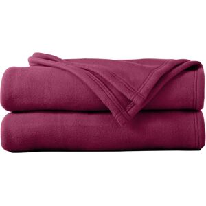 Ourson Couverture polaire Thermotec® 350g/m2 - Ourson Violet Couverture 1 personne : 150x200 cm