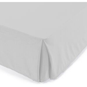 Blancheporte Cache-sommier intégral toucher velours - Blancheporte Gris Cache sommier 2 personnes : 180x200cm