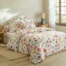 Blancheporte Linge de lit Lola imprimé fleuri - en coton - Colombine Blanc Housse de couette 2 personnesonnes : 200x200cm