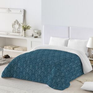 Couette microfibre imprimée palmito 1 ou 2 personnes - 200g/m2