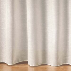 Blancheporte Panneau lin polyester base plombée finition galon fronceur - Colombine Beige Panneau : largeur 175 x hauteur 180cm