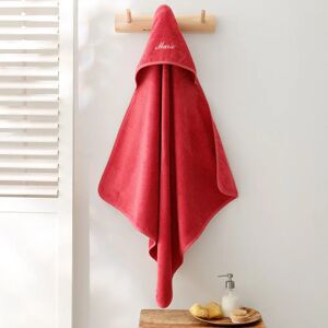 Colombine des petits Cape de bain bébé personnalisable - Colombine des petits Rose Cape de bain : 80x80cm