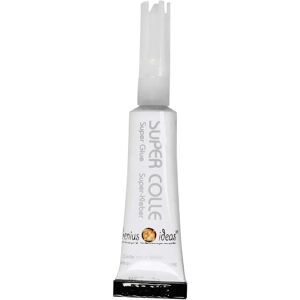 Blancheporte Colle extra forte - lot de 6 tubes - Blancheporte Blanc Lot de 6 : 6 x 3 gr