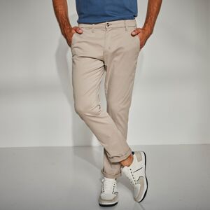 Blancheporte Pantalon Chino Toile Sergé - Homme Beige 50