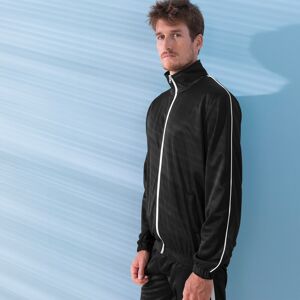 Blancheporte Veste Sport Microfibre Zippée - Homme Noir M