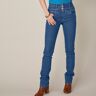 Blancheporte Jean Coupe Droite Taille Haute - Grande Stature - Femme Bleu 44