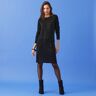 Blancheporte Robe Pull À Poches - Femme Noir 50