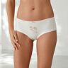 Shorty coton imprimé gamme "fleurs" - lot de 4 - Blancheporte Kaki 38/40