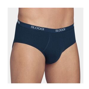 Sloggi Slip Fermé Forme Midi - Homme Bleu L