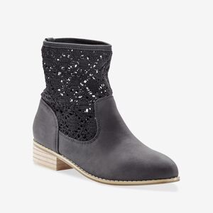 Blancheporte Boots macramé - Blancheporte Noir 38