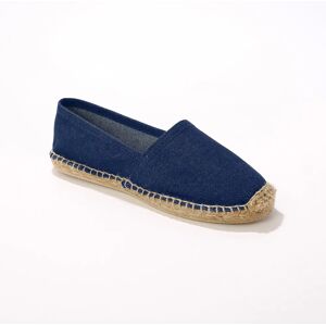 Blancheporte Espadrilles semelle corde denim pour femme Indian Summer - Blancheporte Bleu 38