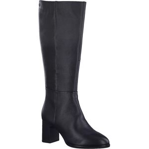 Tamaris Bottes zippées dessus cuir - largeur confort - Tamaris Noir 39