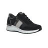Sneakers dessus cuir - largeur confort - Tamaris Noir 41