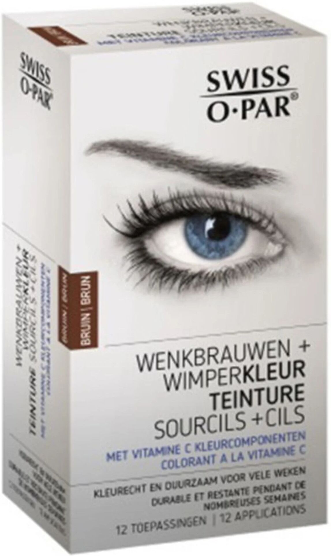 Mascara semi-permanent cils et sourcils - Blancheporte Marron Unité