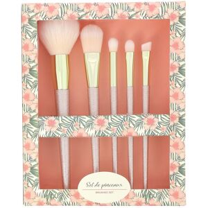 Blancheporte Pinceaux de maquillage - lot de 5 - Blancheporte Beige Lot de 5