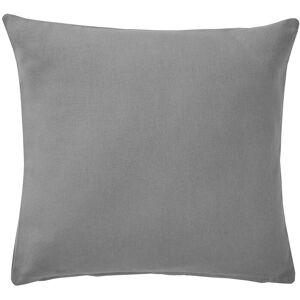 Blancheporte Housse de coussin unie bachette - Colombine Gris Lot de 2 housses de coussin : 35x60cm