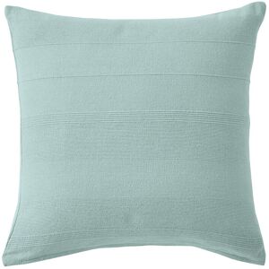 Blancheporte Housse coussin unie coton tissage artisanal - Blancheporte Bleu Lot de 2 housses de coussins : 40x40cm