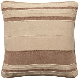 Blancheporte Housse coussin multicolore coton tissage artisanal - Blancheporte Écru Lot de 2 housses de coussin : 40x40cm