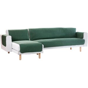 Blancheporte Protège-salon faux-uni antiglisse - Blancheporte Vert Protège-fauteuil : 60x140cm