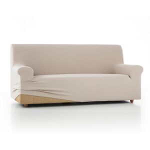 Blancheporte Housse unie fauteuil canapé bi-extensible - Blancheporte Beige Housse canapé 4 places