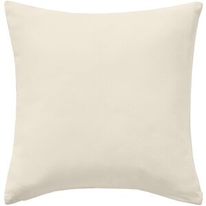 Blancheporte Housse de coussin unie bachette - Colombine Écru Lot de 2 housses de coussin : 40x40cm