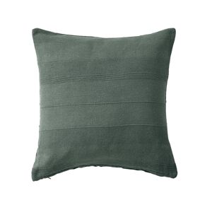 Blancheporte Housse coussin unie coton tissage artisanal - Blancheporte Vert Lot de 2 housses de coussins : 40x40cm