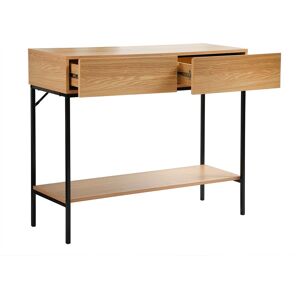 Blancheporte Console STOCKIES - 2 tiroirs, 1 tablette - Blancheporte Écru Unité