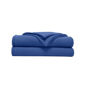 Ourson Couverture polaire Thermotec® 350g/m2 - Ourson Bleu Couverture 2 personnes : 220x240 cm