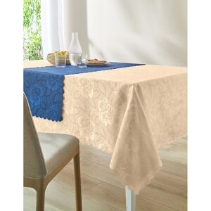 Blancheporte Nappe jacquard damassé - Blancheporte Jaune Nappe rectangulaire : 150x250cm