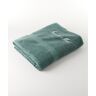 Blancheporte Serviette éponge personnalisable confort moelleux - Colombine Vert Drap de bain : 90x150cm