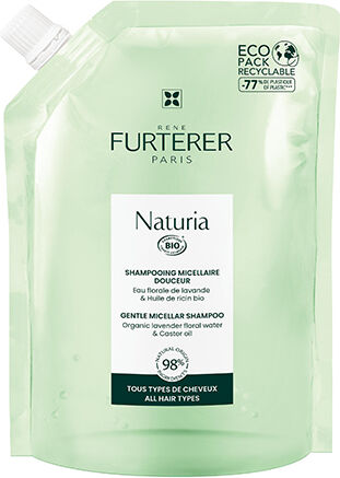 Eco-recharge Shampooing Micellaire Douceur Bio Naturia René Furterer 400ml