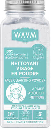 Nettoyant Visage en Poudre Bio WAAM