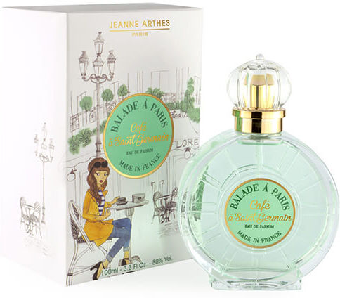 Balade à Paris Café à Saint Germain Eau de Parfum Jeanne Arthes