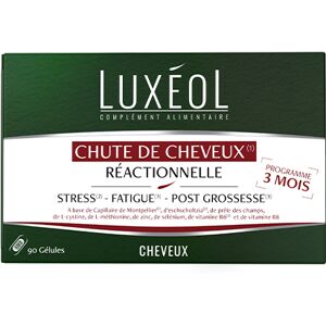 Luxeol Capsules Chute de Cheveux Reactionnelle 3 mois