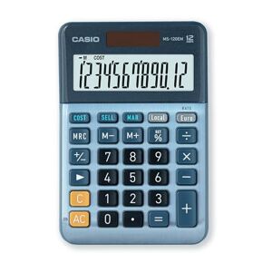 Calculatrice de bureau Casio MS-120EM - 12 chiffres - Publicité