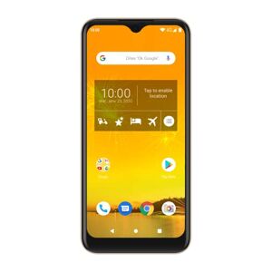 Logicom Le Spark 2 Smartphone débloqué 4G (Écran: 6, 08 Pouces 32 Go Double Sim Android 9 Pie Google Certified) Gold - Publicité