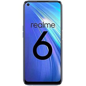 realme 6 Bleu Smartphone Débloqué 4G+ (Ecran : 6,5 Pouces – 4 Go RAM – 128 Go ROM Double Nano SIM Android) [Version Française] - Publicité